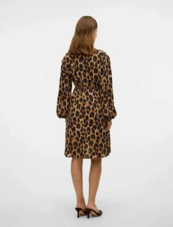 MLNALENE LS WO DRESS ABK - Midiklänningar