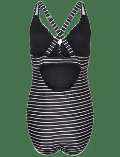 MLNEWJOSE STRIPE SWIMSUIT RECYCLED A. - Baddräkter