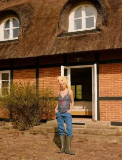 MLNEWJOSE STRIPE SWIMSUIT RECYCLED A. - Baddräkter