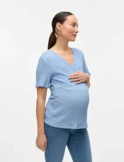 MLNOVA TESS SS JRS TOP 2F - Kortärmade blusar