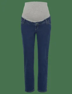 MLOLIVIA DB REGULAR ANKLE JEANS - Straight jeans