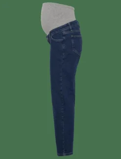 MLOLIVIA DB REGULAR ANKLE JEANS - Straight jeans