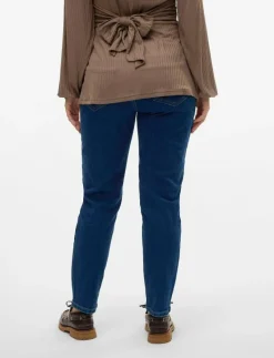 MLOLIVIA DB REGULAR ANKLE JEANS - Straight jeans