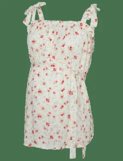 MLORA LIA STRAP WO TOP 2F - Linnen