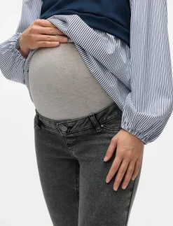 MLOSAKA FLARED JEANS - Utsvängda byxor