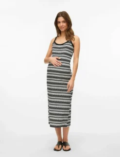 MLSARAFINA STRAP JRS MIDI DRESS - Klänningar