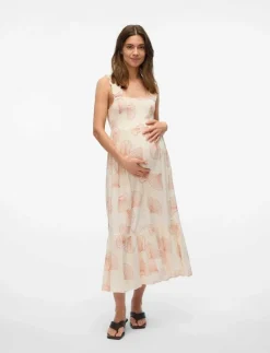 MLSHELL STRAP WO MIDI DRESS - Midiklänningar