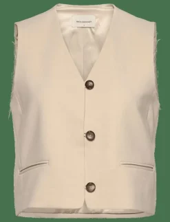 MSCHRosina Michelle Short Waistcoat - Stickade västar