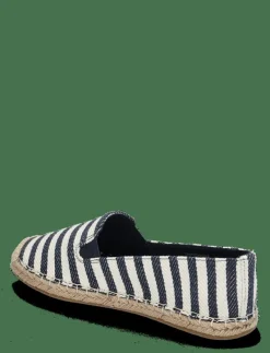 NAUTICAL STRIPE ESPADRILLE - Platta espadriller