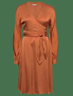 2ND Serene - Fluid Satin - Midiklänningar