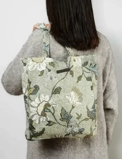New Shopper Flower Linen - Shoppers