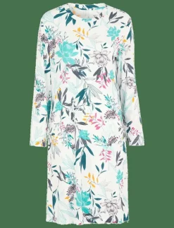 Nightdress long sl - Nattlinnen