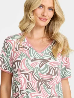 Nightdress short sl - Nattlinnen