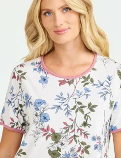 Nightdress short sl - Nattlinnen