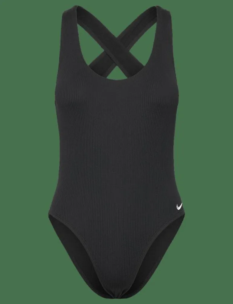 Nike Elevated Essential Pucker Crossback One Piece - Baddräkter
