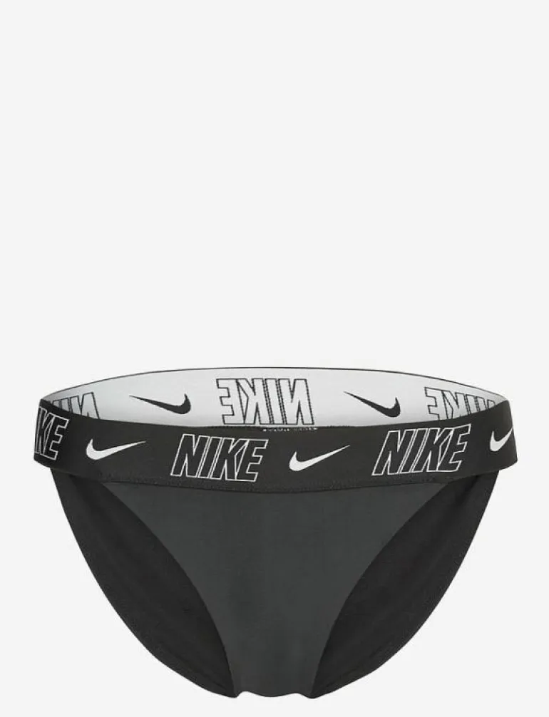 Nike Logo Tape Banded Bikini Bottom - Bikinis