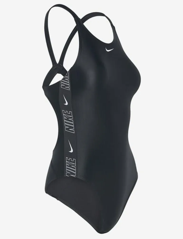 Nike Logo Tape Fastback One Piece - Baddräkter