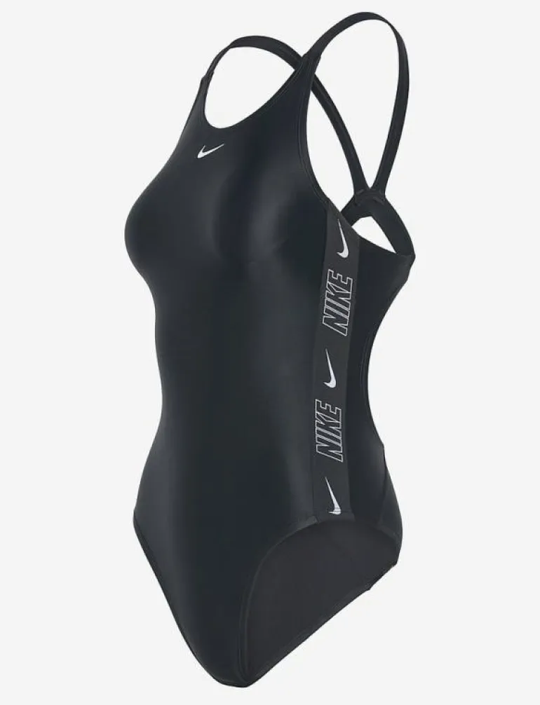 Nike Logo Tape Fastback One Piece - Baddräkter
