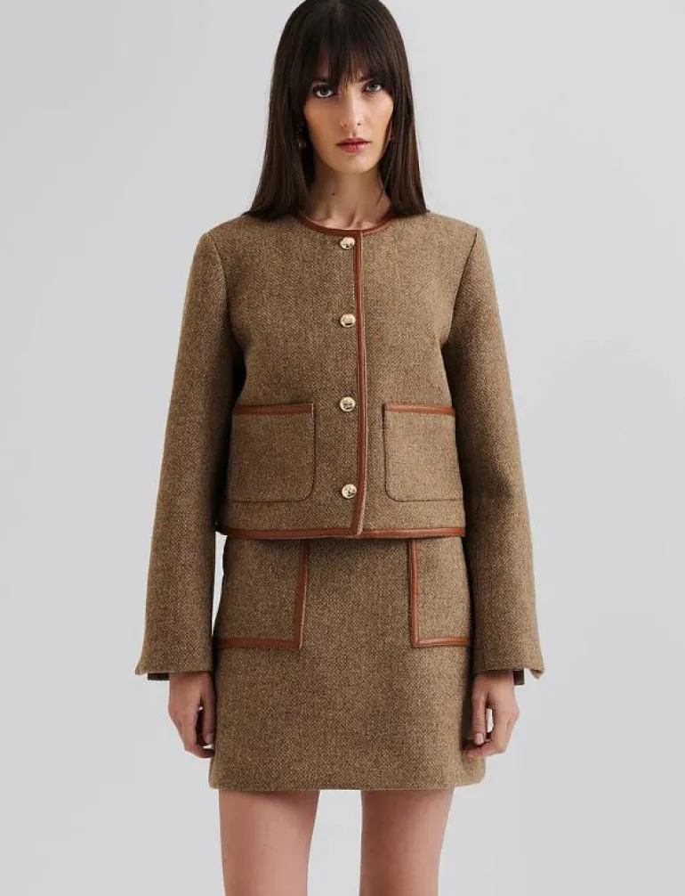 Ninette Dressed Wool Jacket - Ulljackor