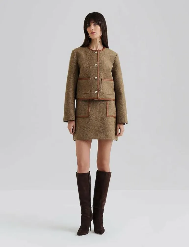 Ninette Dressed Wool Jacket - Ulljackor