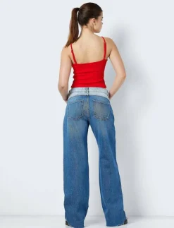 NMRINNA NW WIDE JEANS COLORBLOCK - Vida byxor