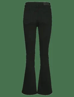 NMSALLIE HW SK FLARED VI023BL FWD NOOS - Utsvängda jeans