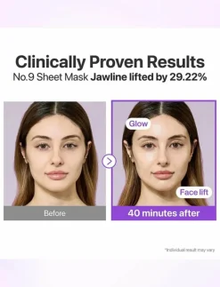 No.9 NAD Bio Lifting Full Cover Facial Mask - Ansiktsvård