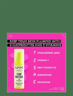 NYX Professional Makeup Plump Right Back Primer + Serum - Ansikte