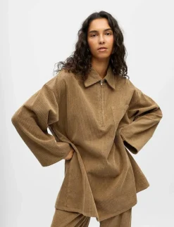 OBJALIMA OZ L/S SHIRT DRESS 141 - Korta klänningar