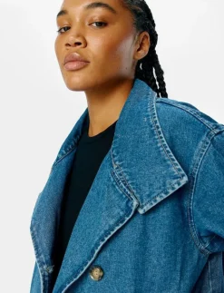 OBJTILLA GRO L/S LO DENIM JACKET NOOS - Jeansjackor