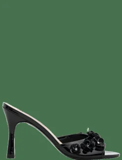 Obsession Black Flower - Peeptoes