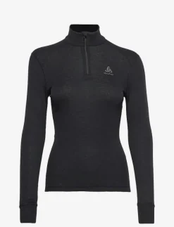 Odlo Bl Top Turtle Neck L/S Half Zip Active Warm - Underställströjor