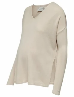 OLMAMALIA L/S V-NECK PULLOVER KNT NOOS - Stickat