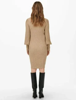 OLMKATIA L/S DRESS KNT NOOS - Stickade klänningar