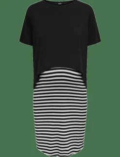 OLMOLINE S/S O-NECK NURSI DRESS JRS NOOS - Korta klänningar