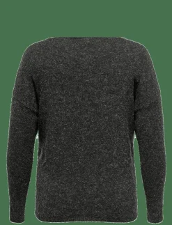 OLMRICA LIFE L/S V-NECK PULLO KNT - Stickat