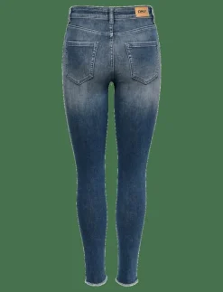 ONLBLUSH MID SK ANK RW DNM REA422 NOOS - Skinny Jeans