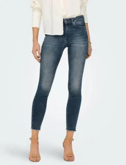 ONLBLUSH MID SK ANK RW DNM REA422 NOOS - Skinny Jeans