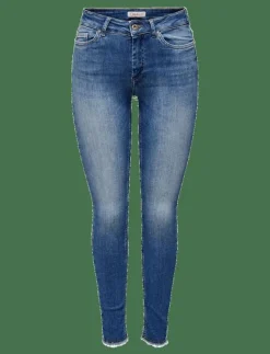 ONLBLUSH MID SK ANK RW DNM REA1319 NOOS - Skinny Jeans