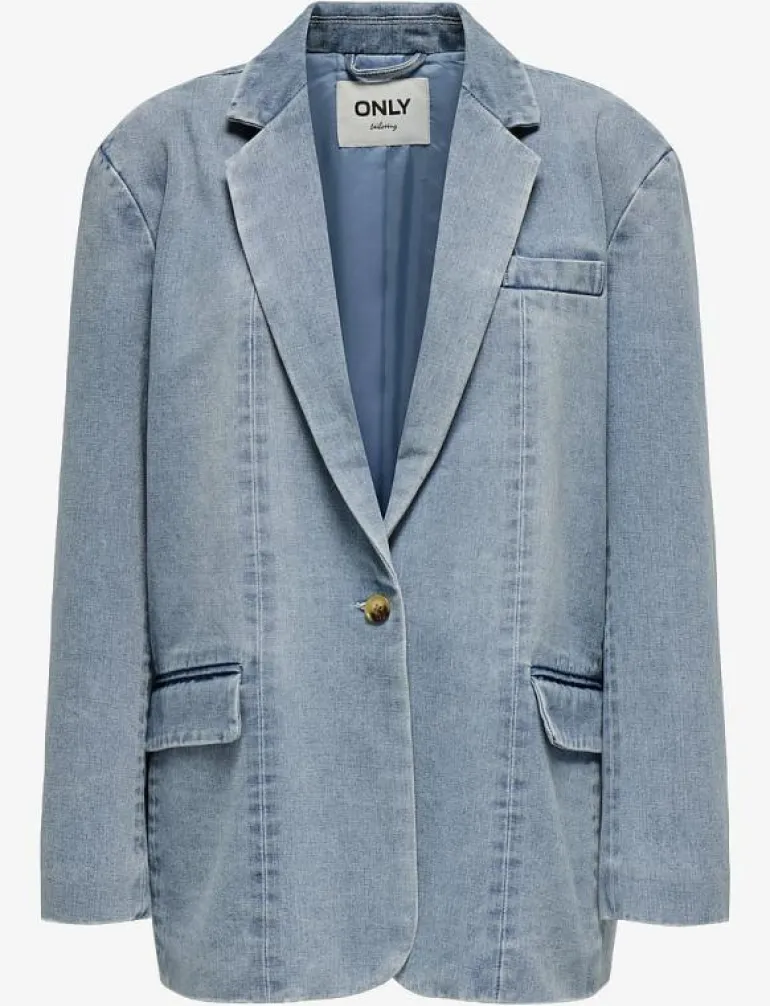 ONLCORY LS DNM BLAZER GUA - Enkelknäppta kavajer