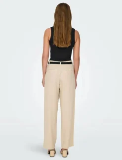 ONLEA S/L 2-WAYS FIT TOP JRS NOOS - Linnen