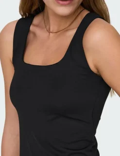 ONLEA S/L 2-WAYS FIT TOP JRS NOOS - Linnen