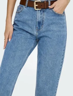 ONLEMILY HW ST RW CR AN MAE06 NOOS - Straight jeans