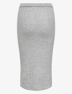 ONLJEANETT LIFE MIDI RIB SKIRT CC KNT - Midi kjolar