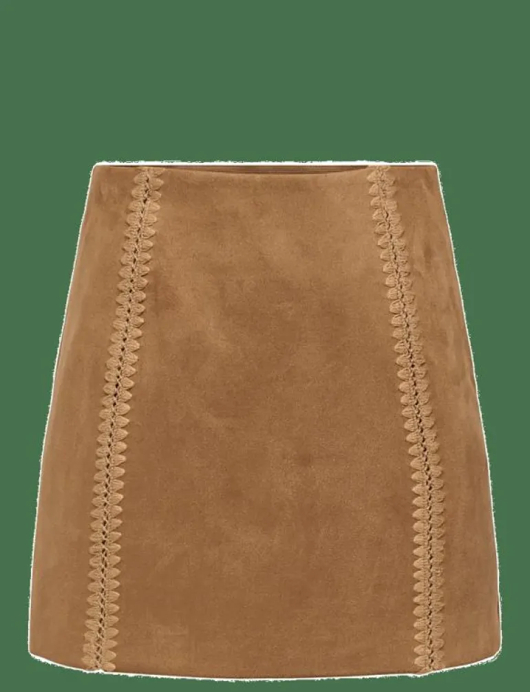 ONLJOLINE FAUX SUEDE SKIRT OTW - Korta kjolar