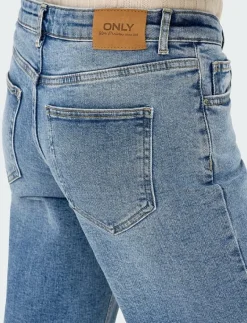 ONLJUICY LW WIDE LEG DNM REA365 NOOS - Vida byxor