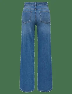 ONLMADISON BLUSH HW WIDE DNM DOT372 NOOS - Vida byxor