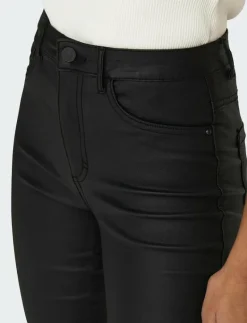 ONLROYAL LIFE HW SK ROCK COATED PIM NOOS - Skinnbyxor