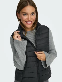 ONLTAHIA LW QUILTED WAISTCOAT OTW NOOS - Quiltade västar