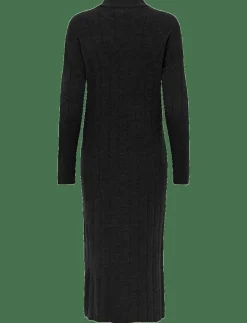 ONLTESS LS HIGHNECK MIDI DRESS KNT - Midiklänningar